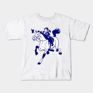 Horse Girl Kids T-Shirt